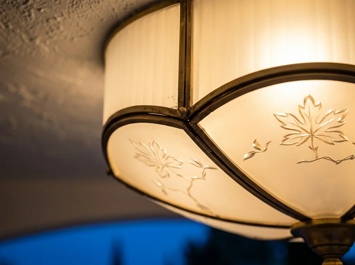brass-flush-mount-ceiling-light-detail