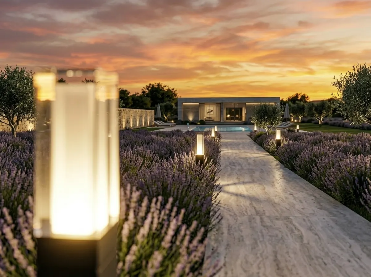 crystal-bollard-lights-lavender-garden