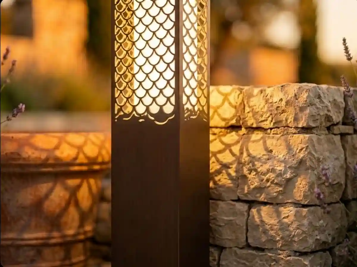 decorative-linear-post-light-diffuser-close-up