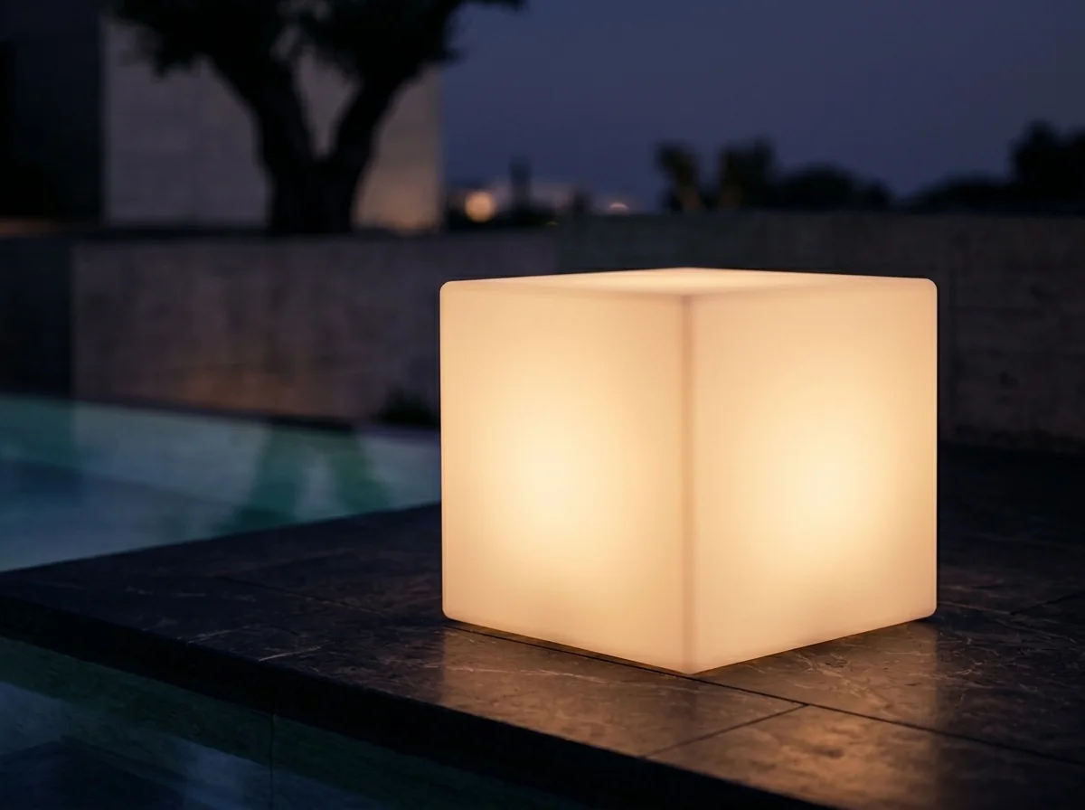 glowing-cube-outdoor-light-corner-detail