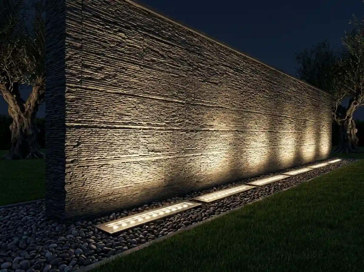 linear-in-ground-wall-washers-stone-wall