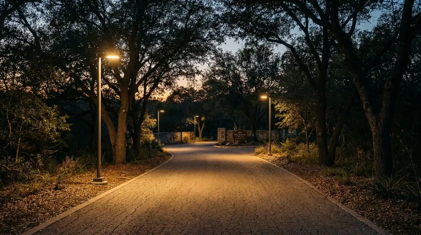 outdoor-driveway-street-lights-after