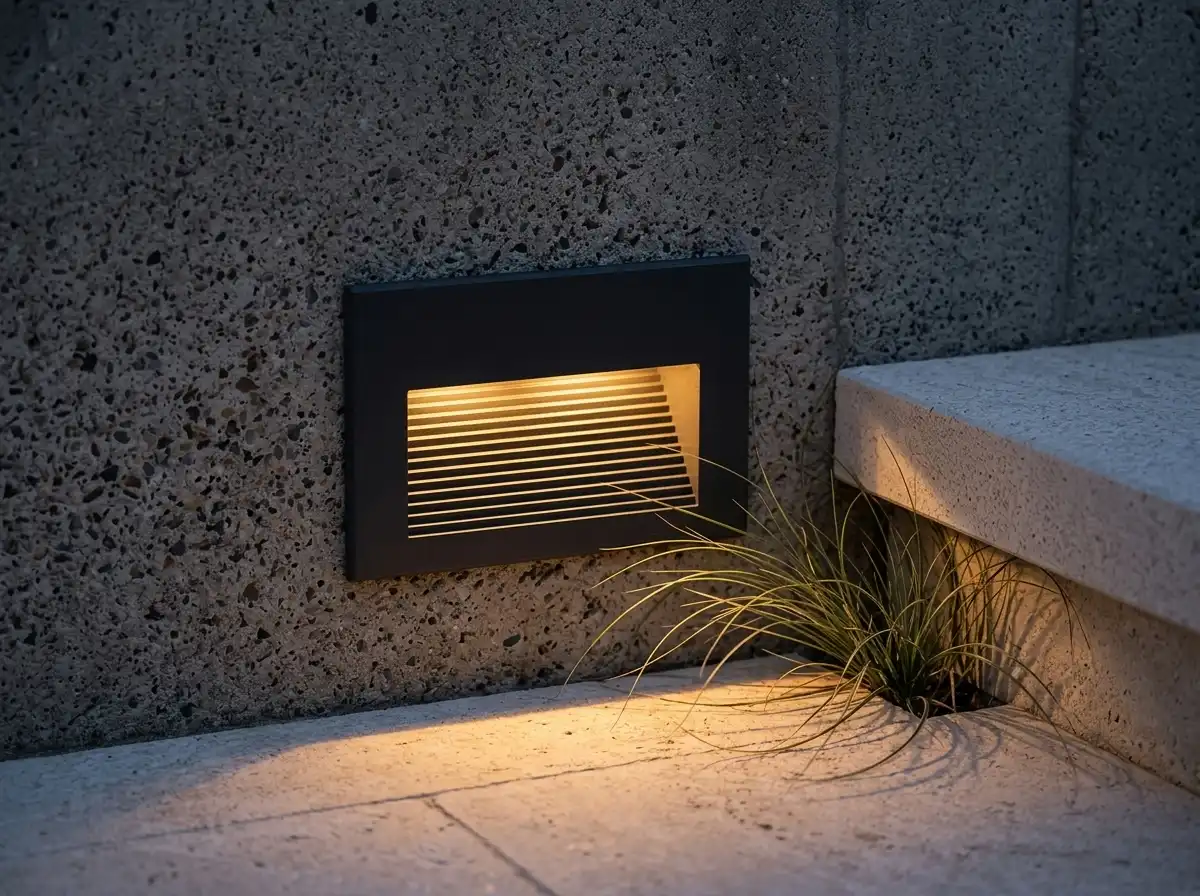 warm-white-recessed-led-step-light-concrete-wall