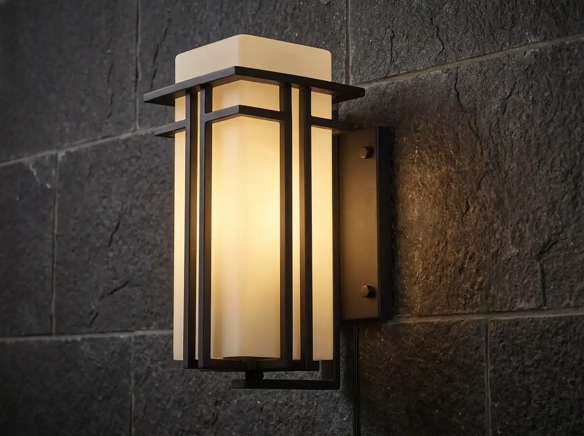 warm-white-rectangular-outdoor-wall-lantern-stone-wall