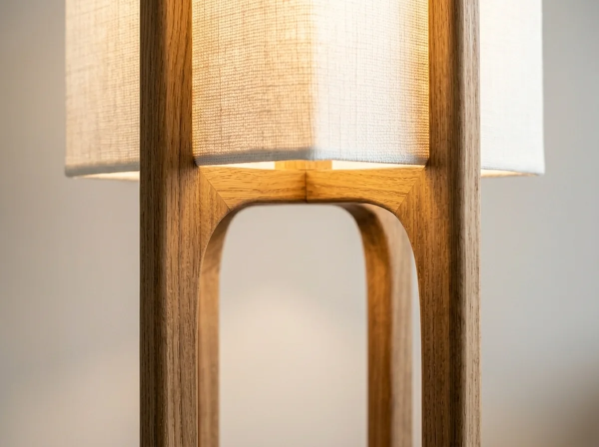 wooden-outdoor-floor-lamp-frame-detail